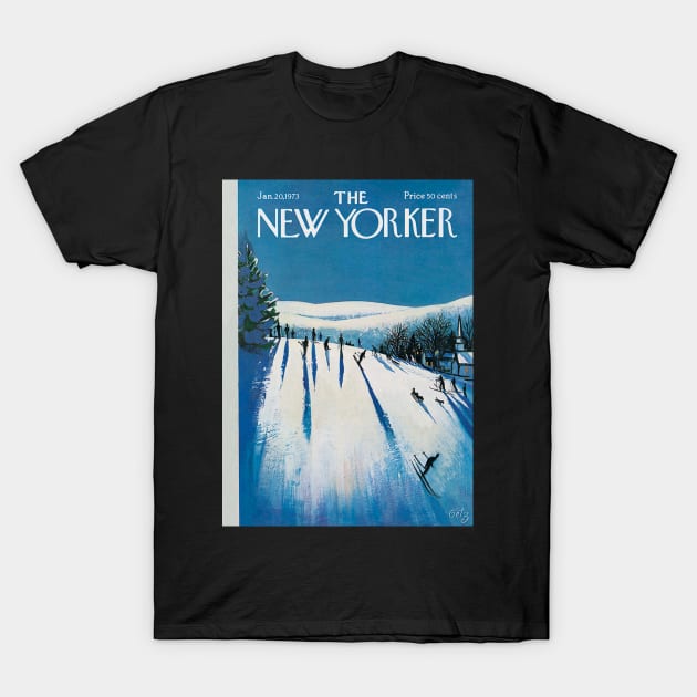 NEW YORKER JANUARY 20TH, 1973 T-Shirt by amberturneria